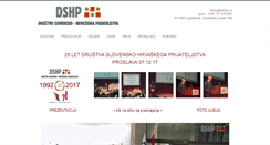 Desktop Screenshot of dshp.si